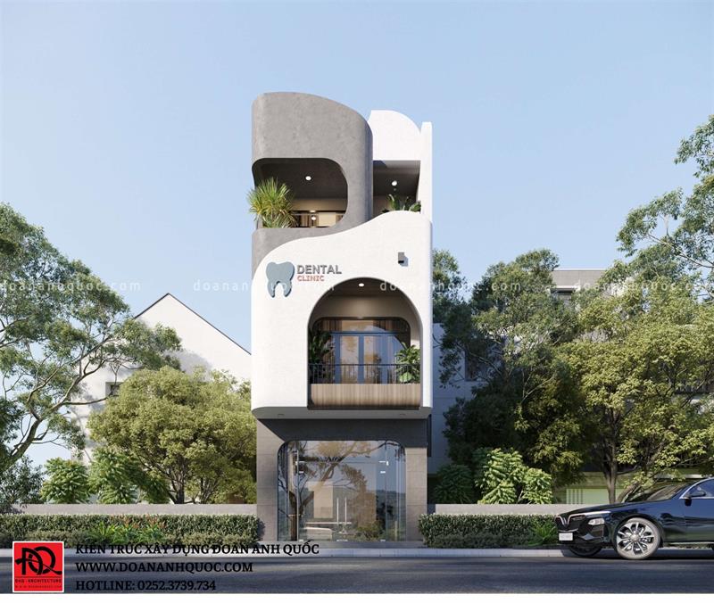 Thiết kế nhà Phan Thiết, Xây nhà trọn gói Phan Thiết, Thi công nhà trọn gói Phan Thiết, Thiết kế Thi công nội thất Phan Thiết Bình Thuận, Công ty Xây dựng Bình Thuận, Thiết kế nhà Bình Thuận, Xây nhà trọn gói Bình Thuận. CÔNG TRÌNH NHÀ Ở KẾT HỢP PHÒNG KHÁM NHA KHOA TẠI PHAN THIẾT